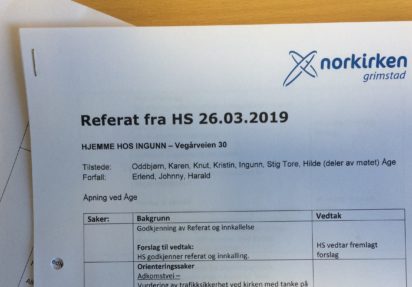 Nytt fra styret