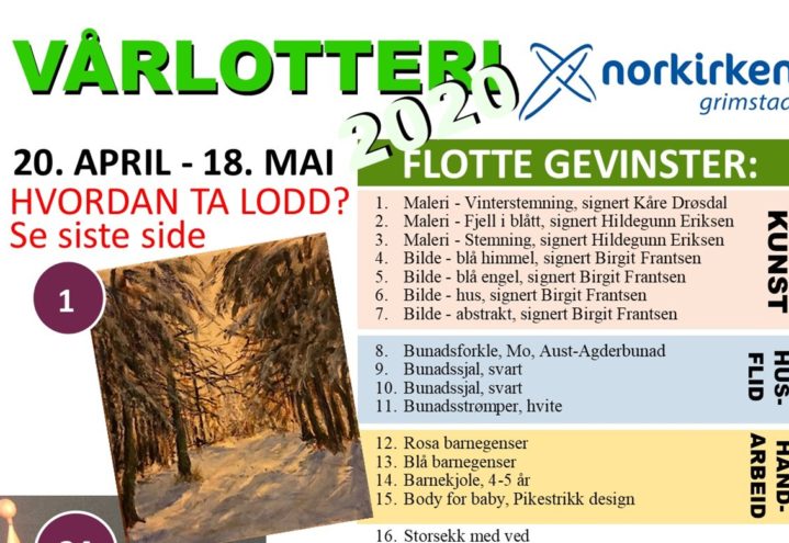 VINNERE I VÅRLOTTERIET