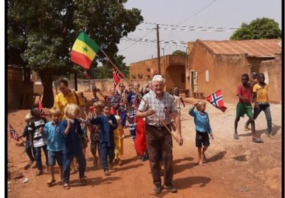Fest og avskjed i Senegal