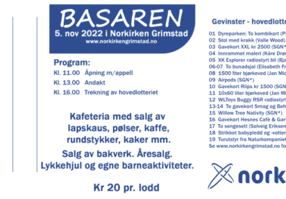 Vinnere på basaren 2022