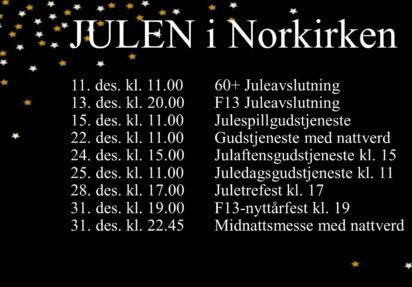 Julen i Norkirken Grimstad