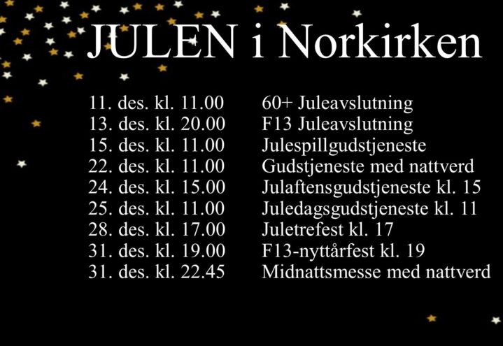 Julen i Norkirken Grimstad